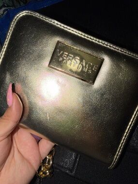 Versace Jeans Metallic Gold largeWallet